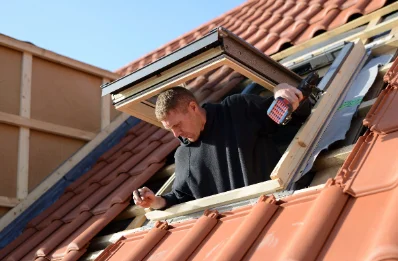 Pose de fenêtres de toit Velux à Anthon